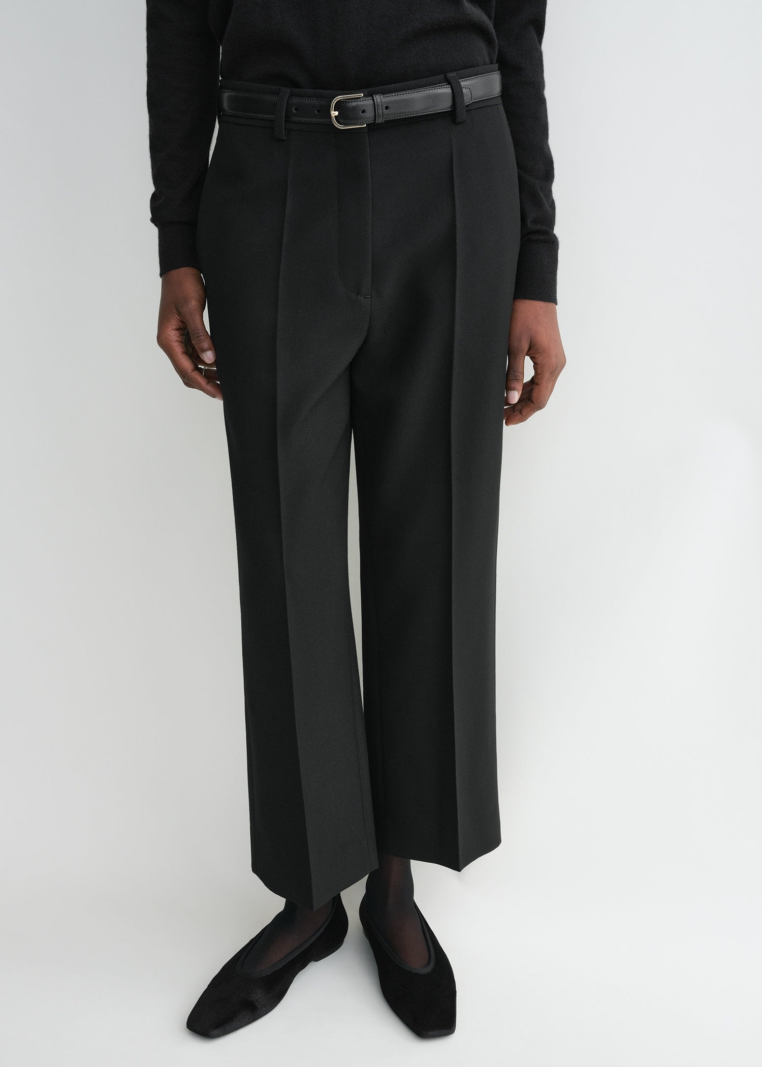 Formal cropped trousers shop