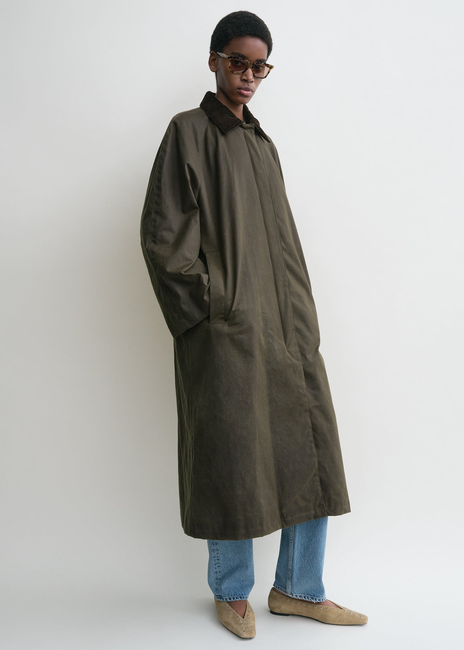 Country coat forest