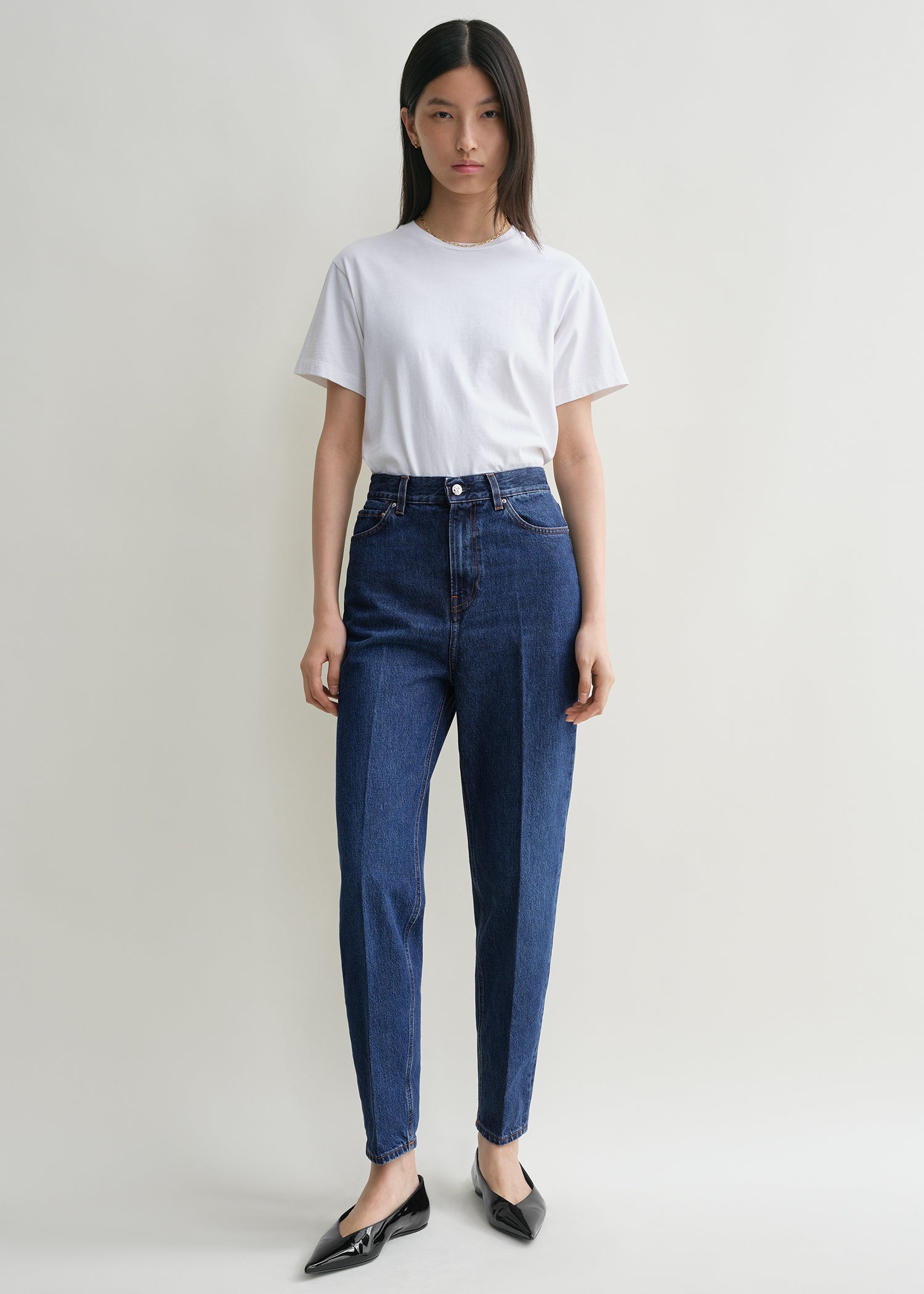 Tapered jeans women's cheap