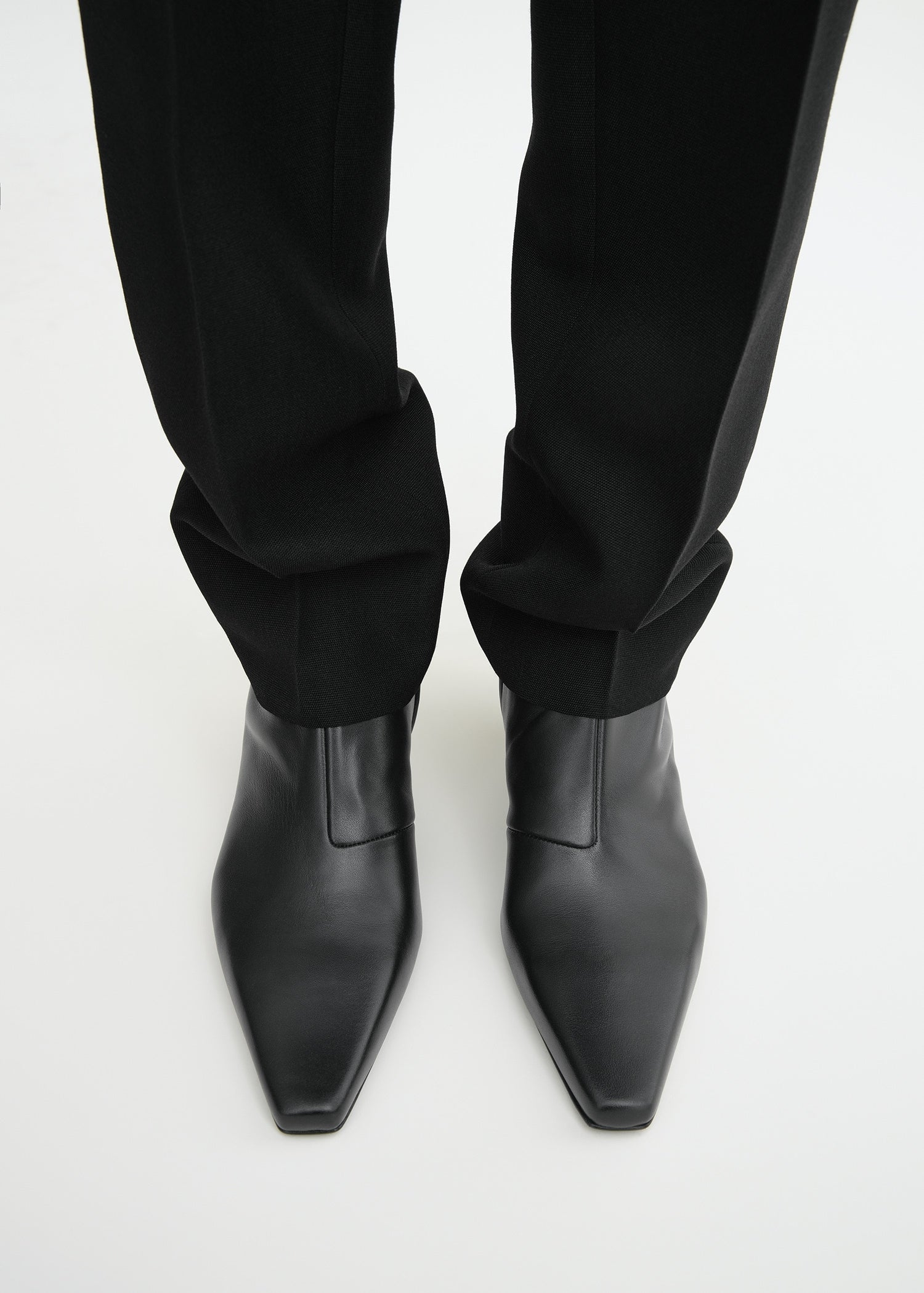 Slim ankle booties top