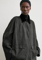 Country jacket washed black