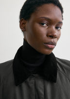 Country jacket washed black