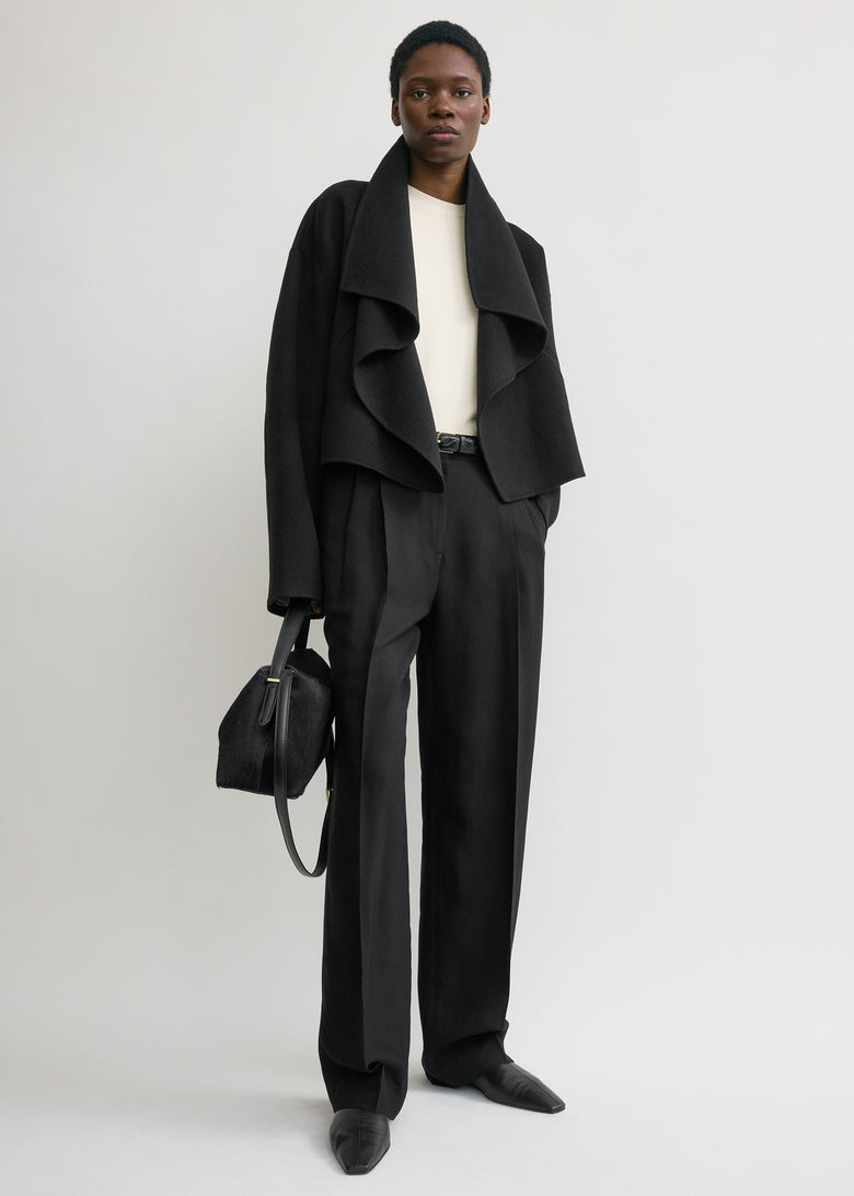 Signature doublé jacket black