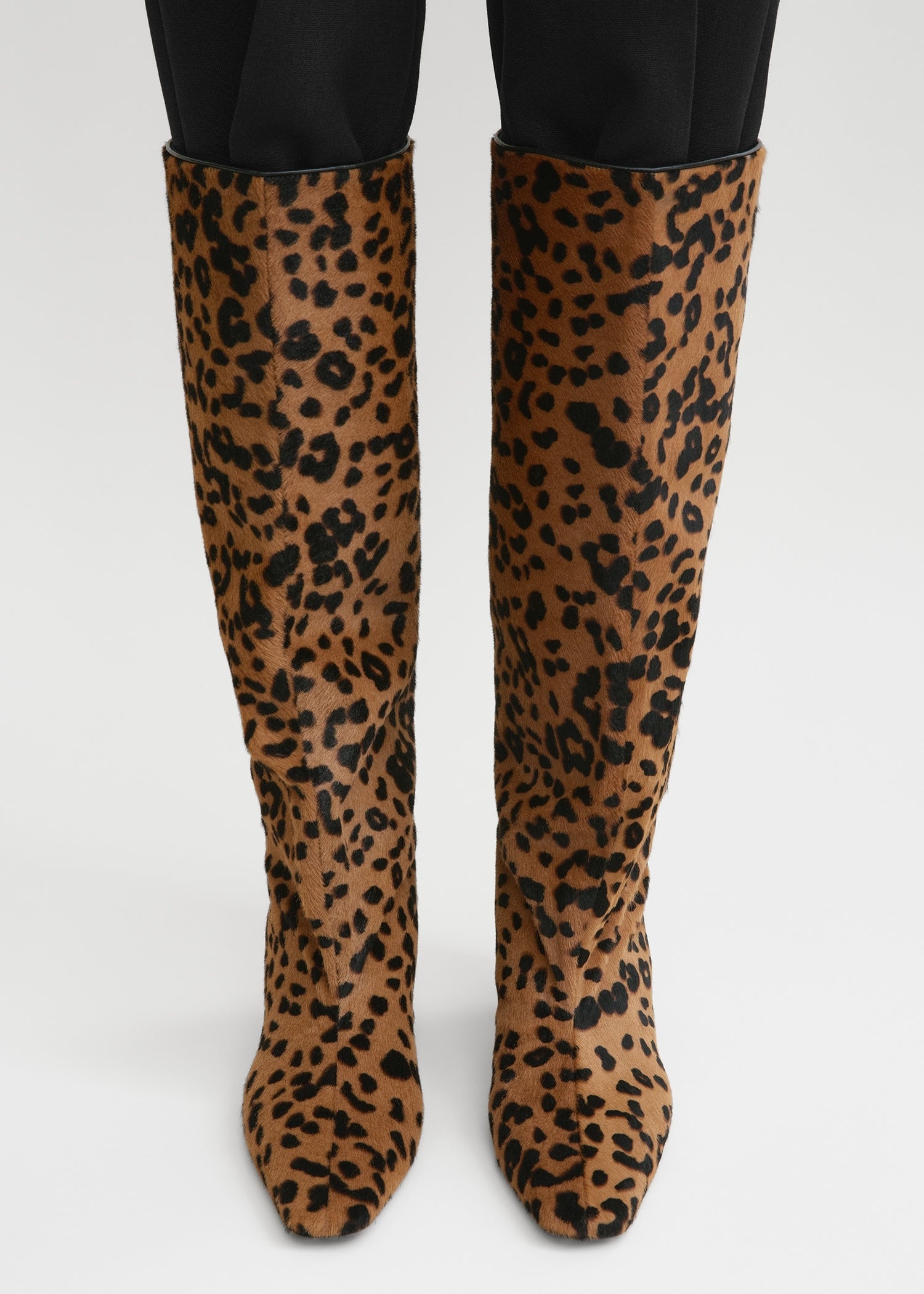 Cheap leopard boots hot sale