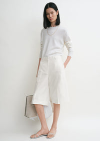 Tailored shorts off-white