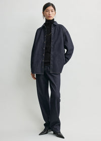 Classic denim shirt soft raw