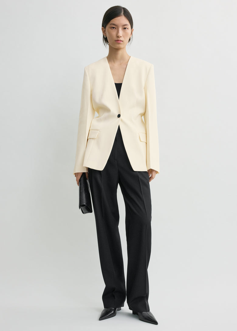 Slouch blazer off-white