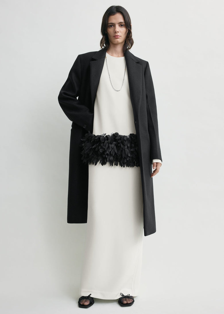 Petal dress off-white