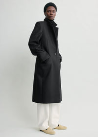 Classic winter coat black