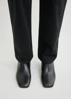 Day nappa ankle boots black