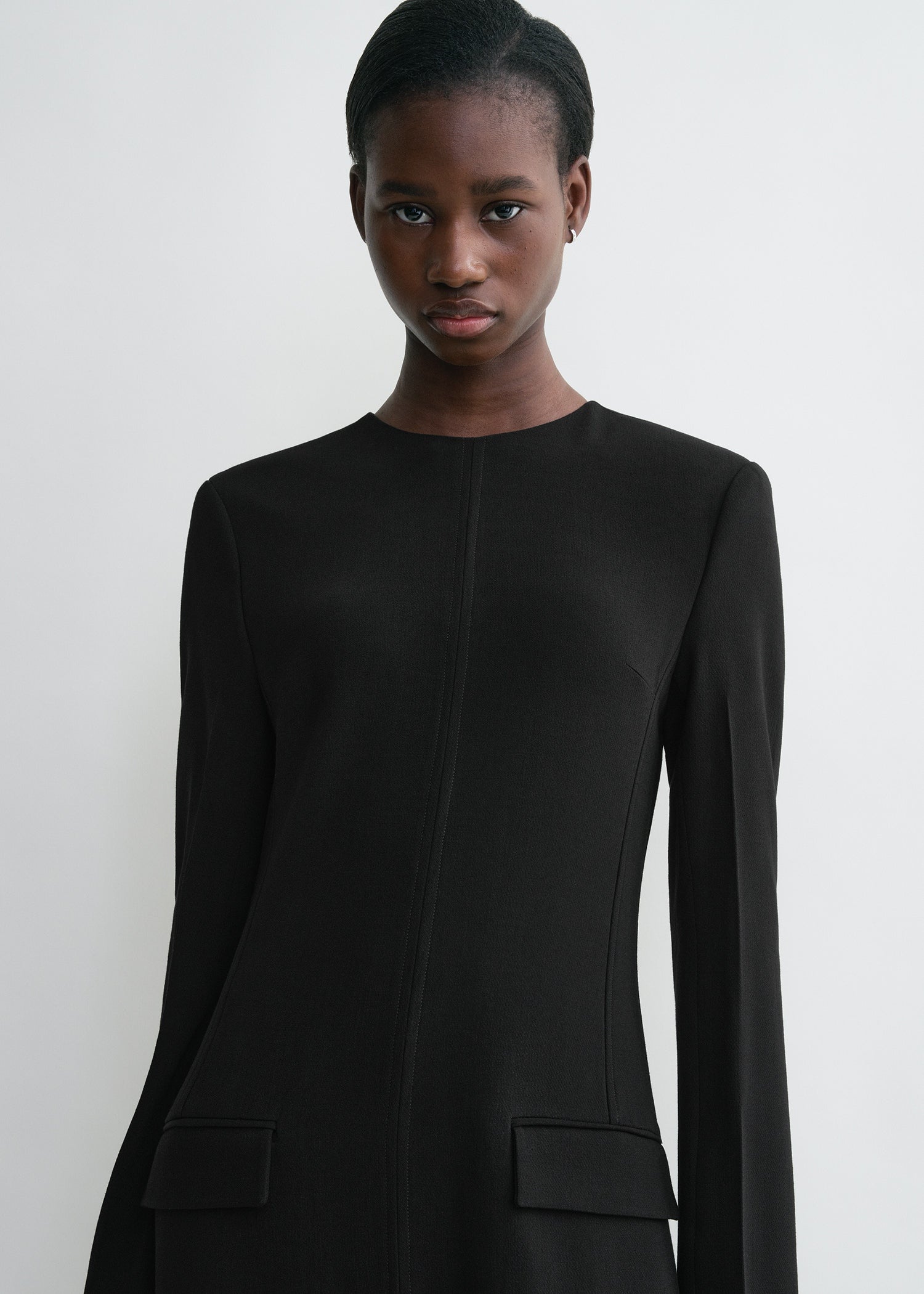 Pocket dress black