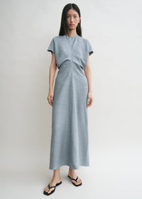 Slouch waist crinkled dress mistral