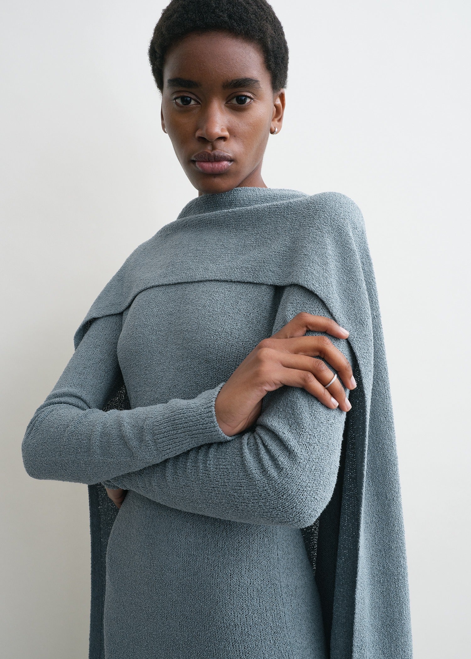 Cape knit dress mistral