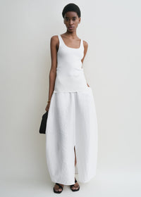 Parachute skirt white