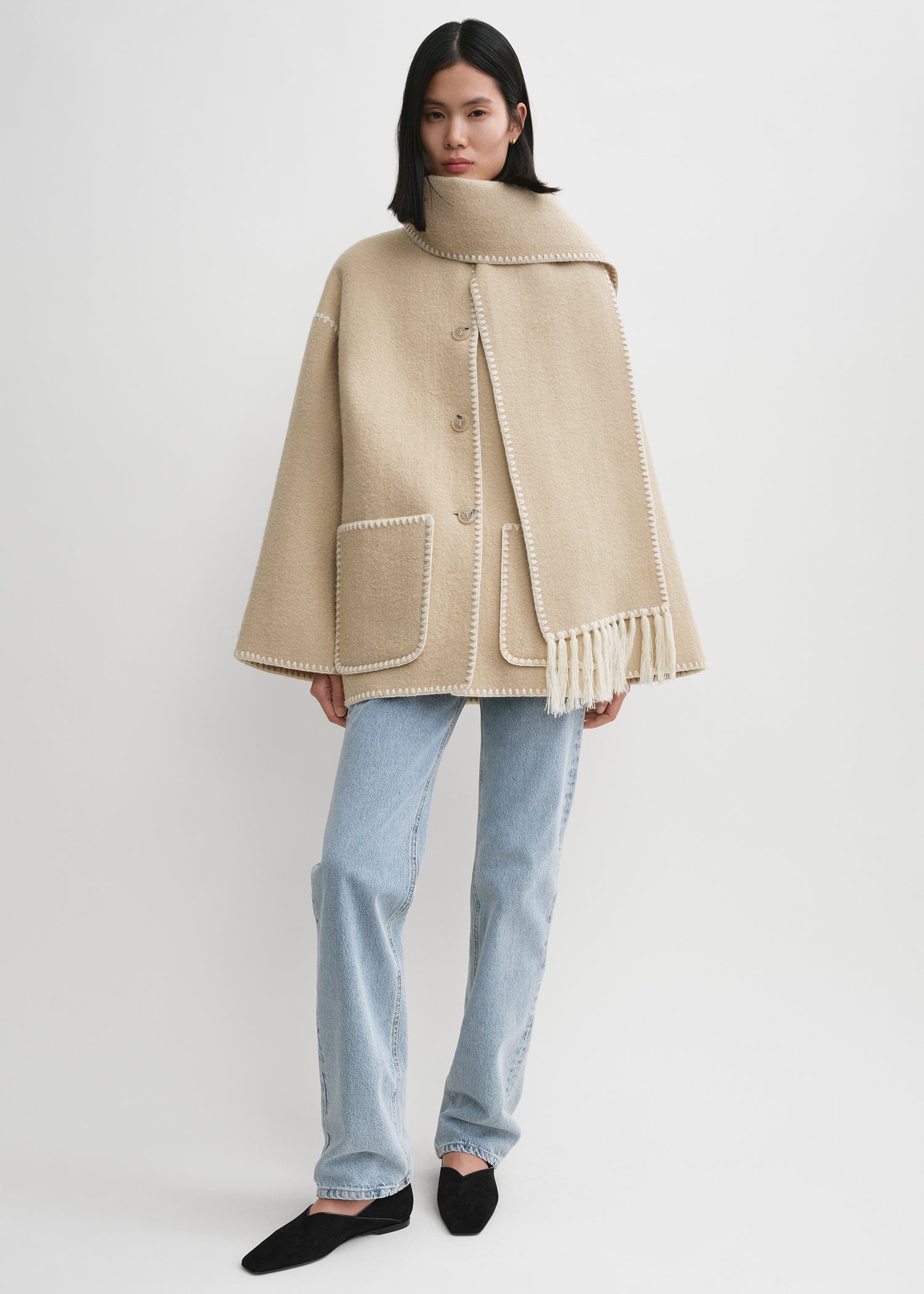 Toteme coat sale top