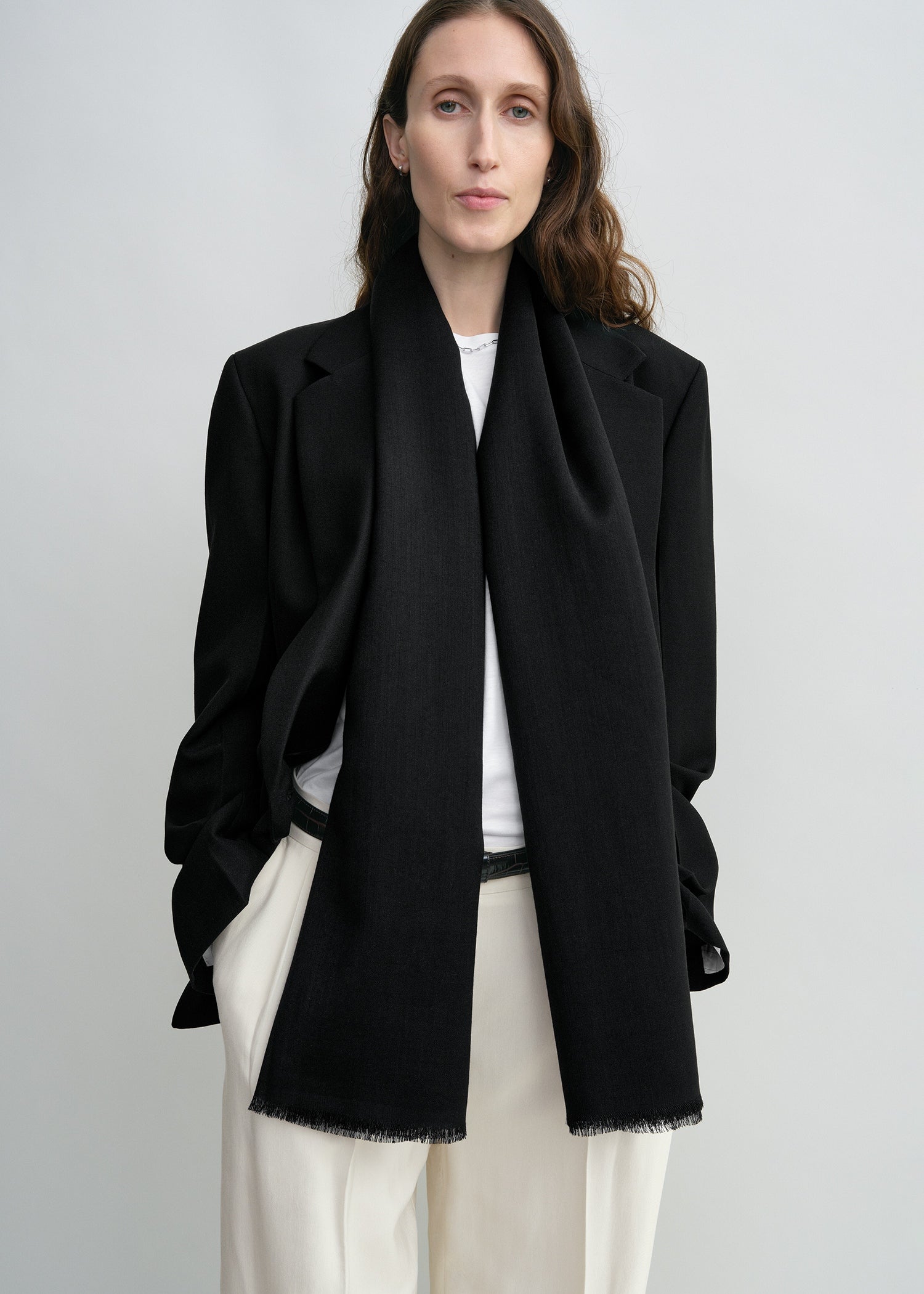 Tailored blazer black petite