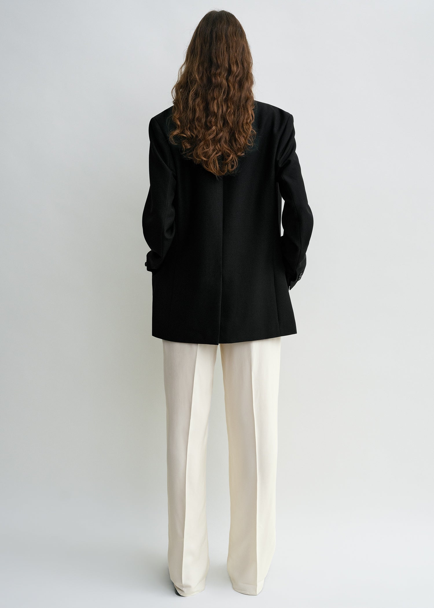 Tailored blazer black petite