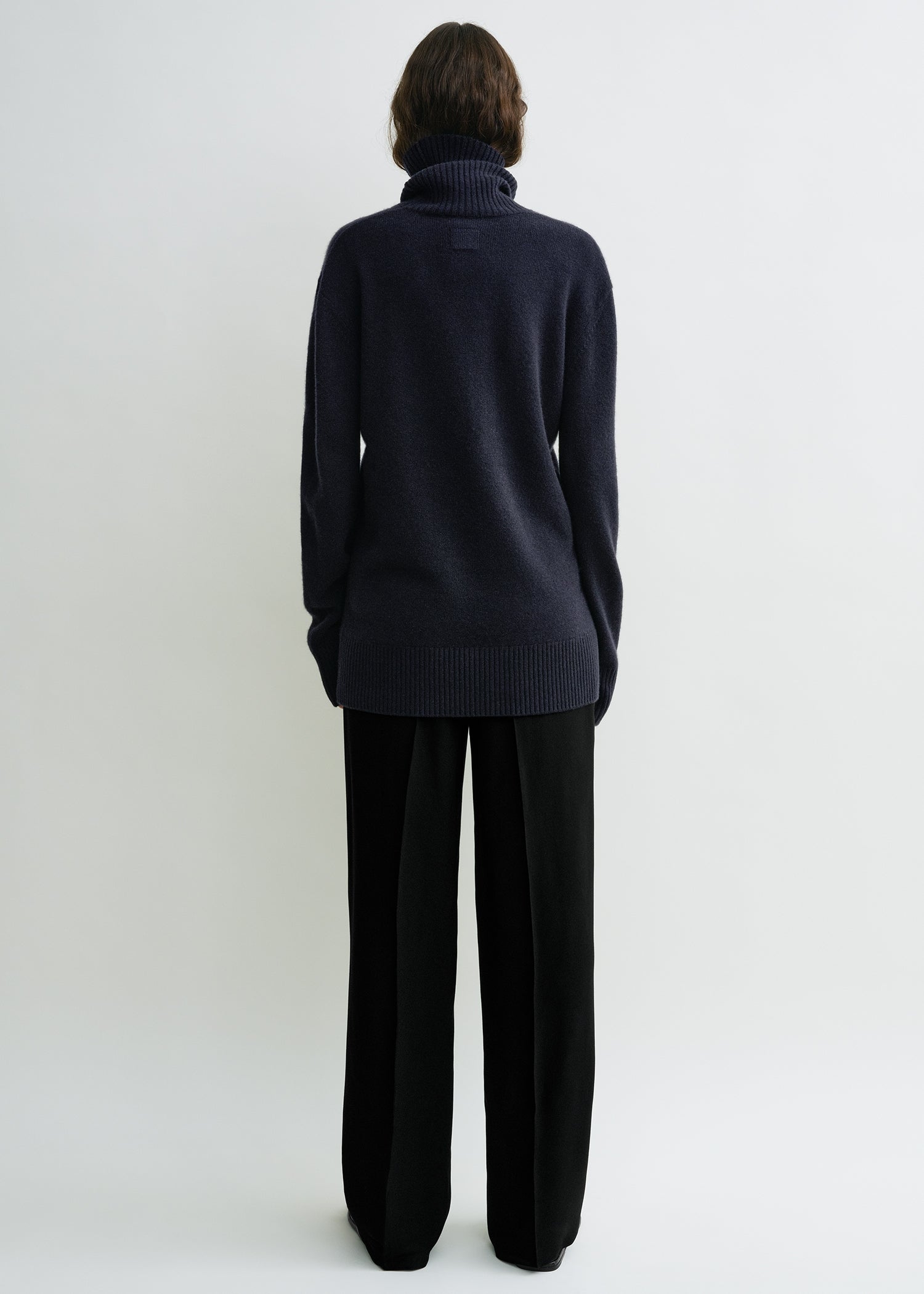 Cashmere turtleneck navy