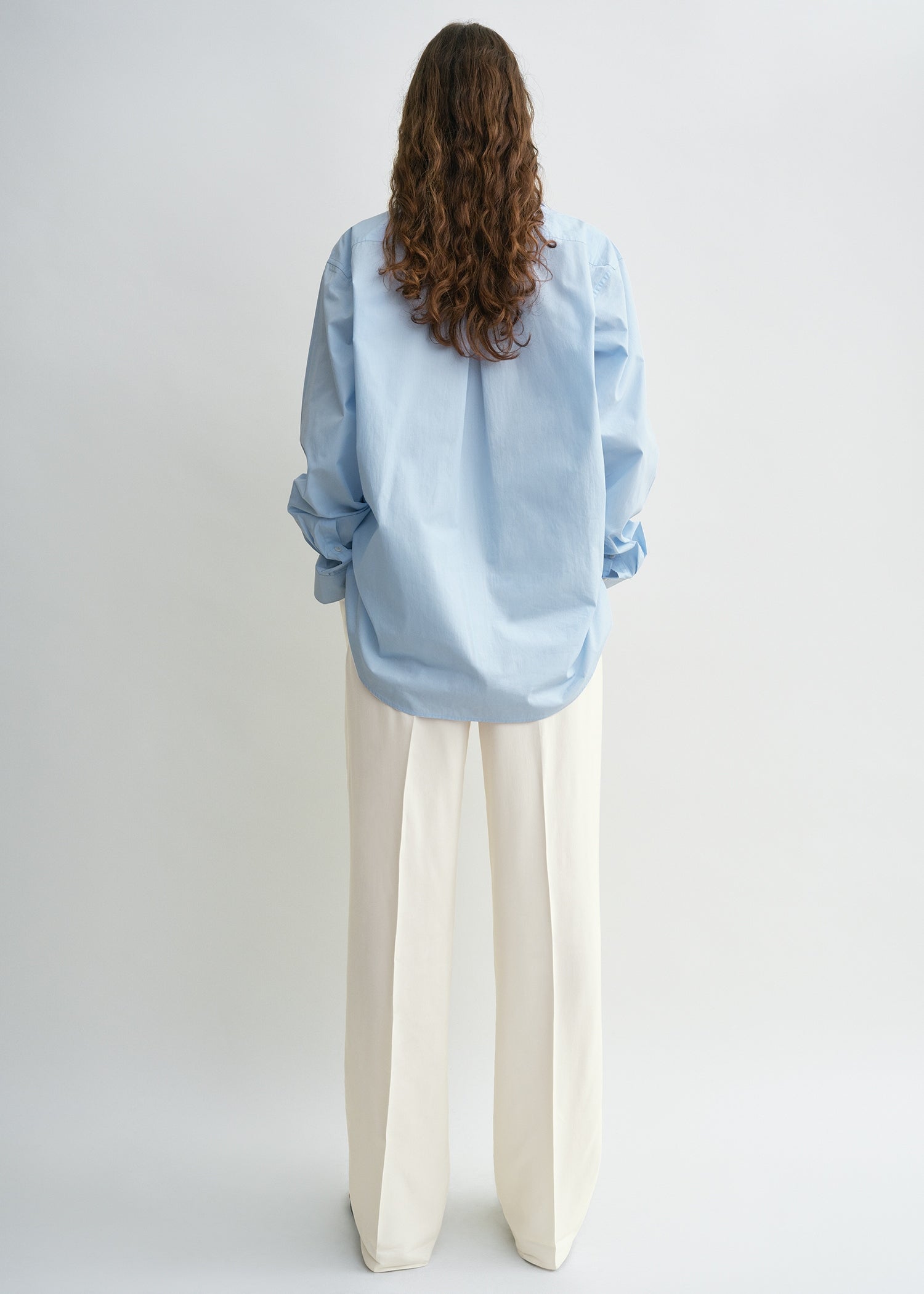 Classic tumbled shirt sky