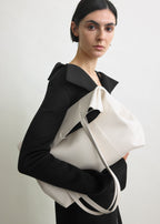 Roam leather tote stone - Preorder