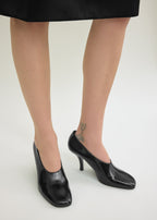 Contour naplack pumps black