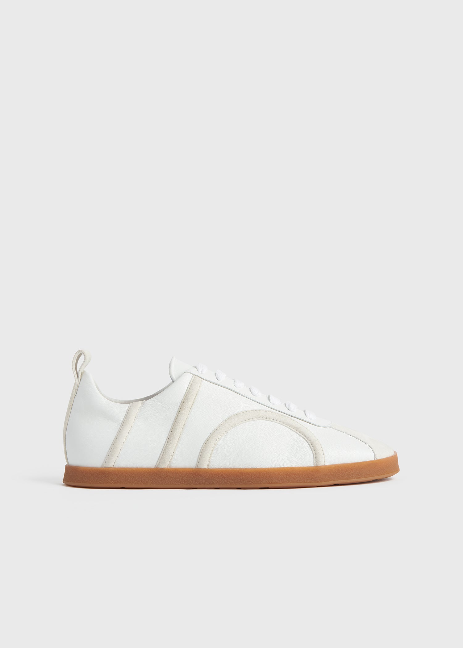 Leather sneakers off white