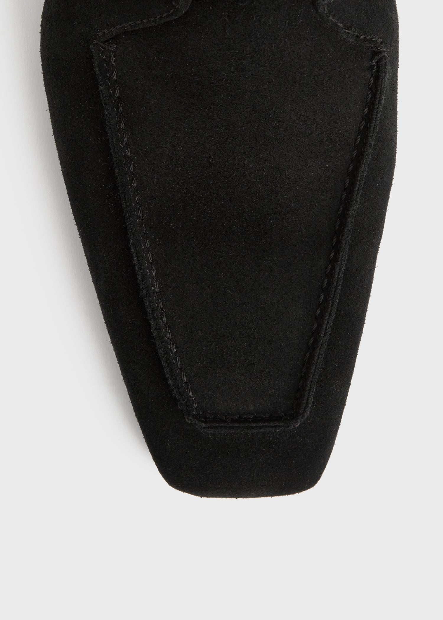 Loafer boots black