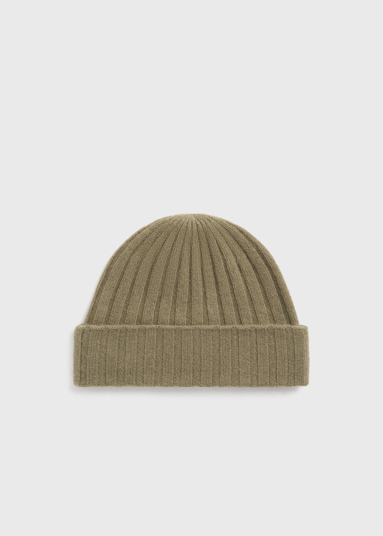 Cashmere beanie hazel