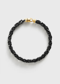 Byzantine collar black/gold