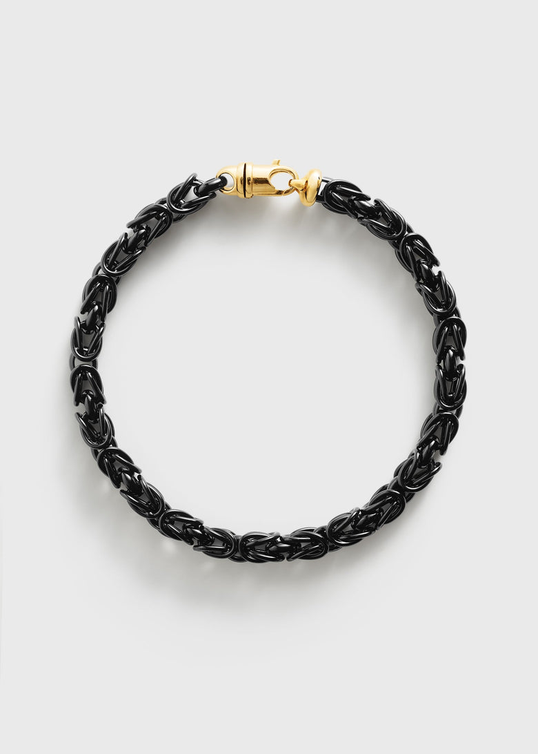 Byzantine collar black/gold