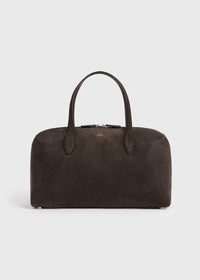 Medium suede day tote brown