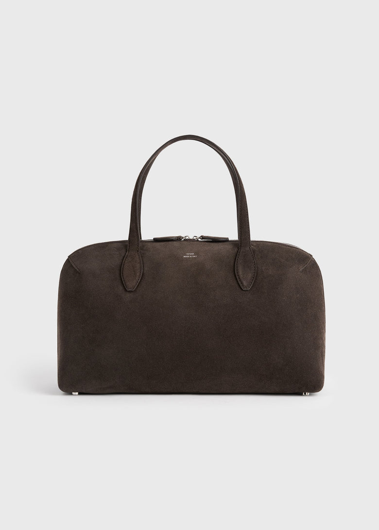Medium suede day tote brown