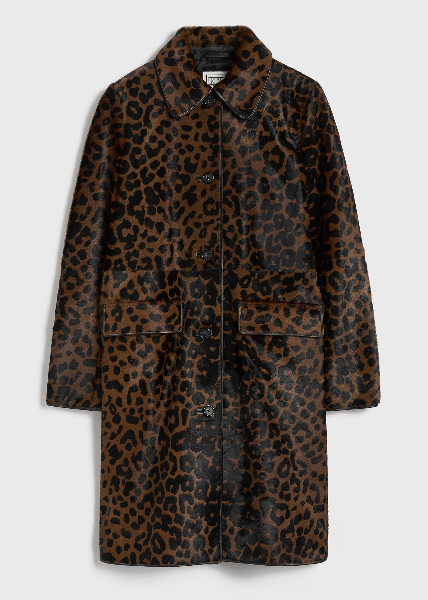 Pony hair coat leopard TOTEME