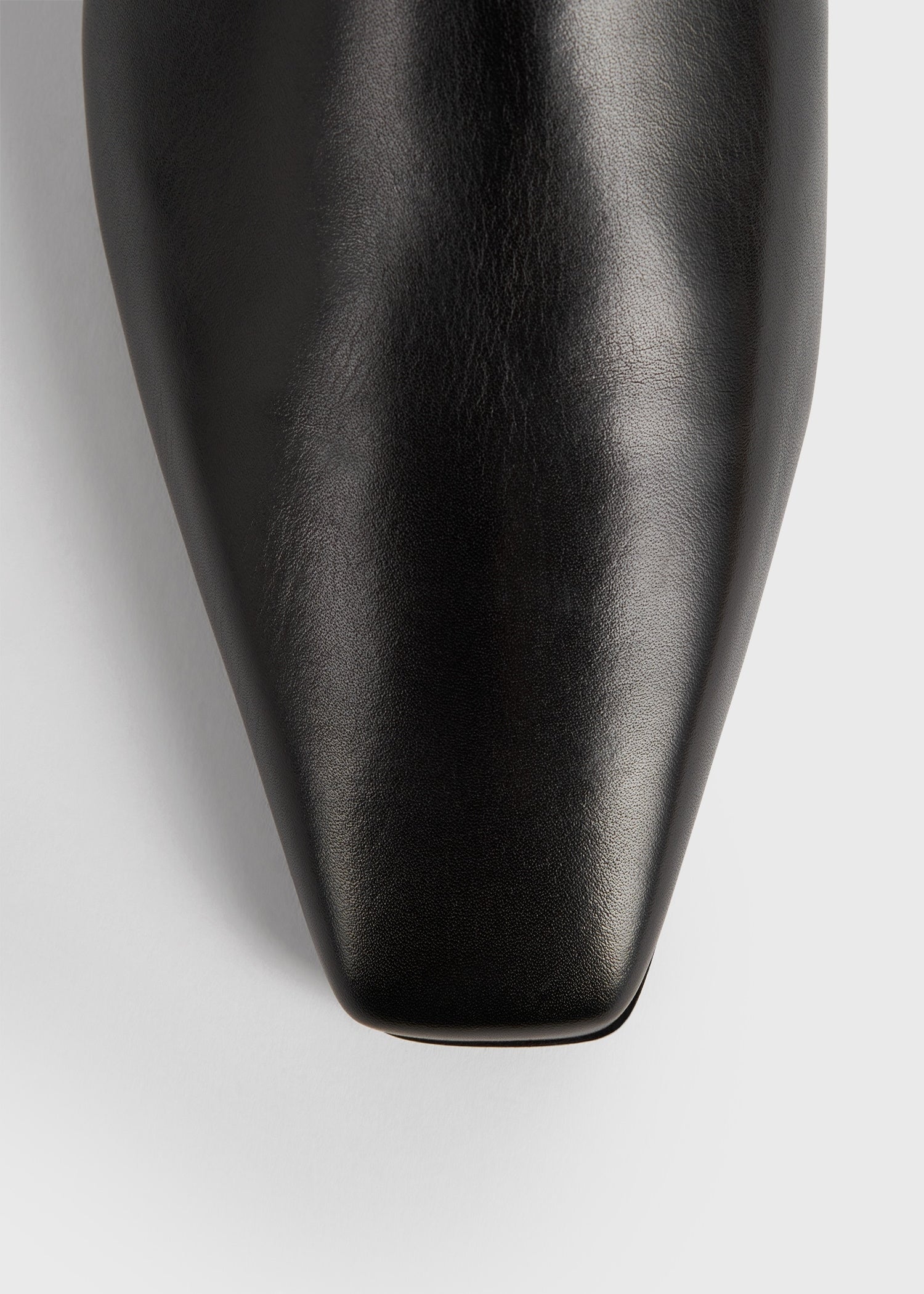 Leather Chelsea boots black