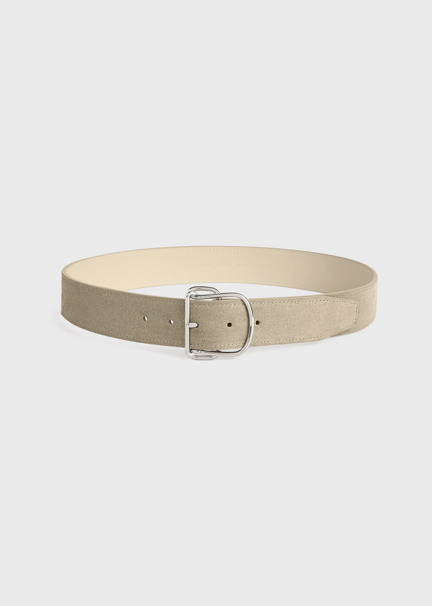 Swirl suede belt desert