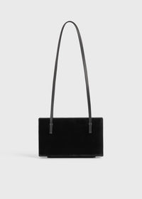 Cocktail velvet bag black