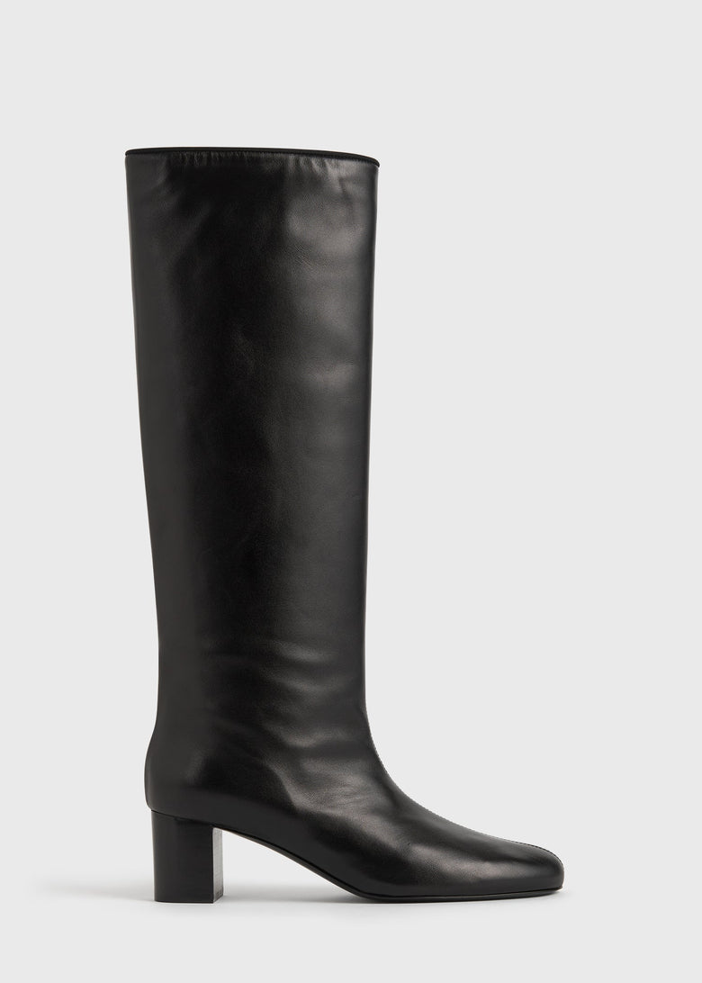 Downtown nappa knee-high boots black