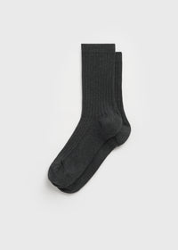 Crew socks dark grey