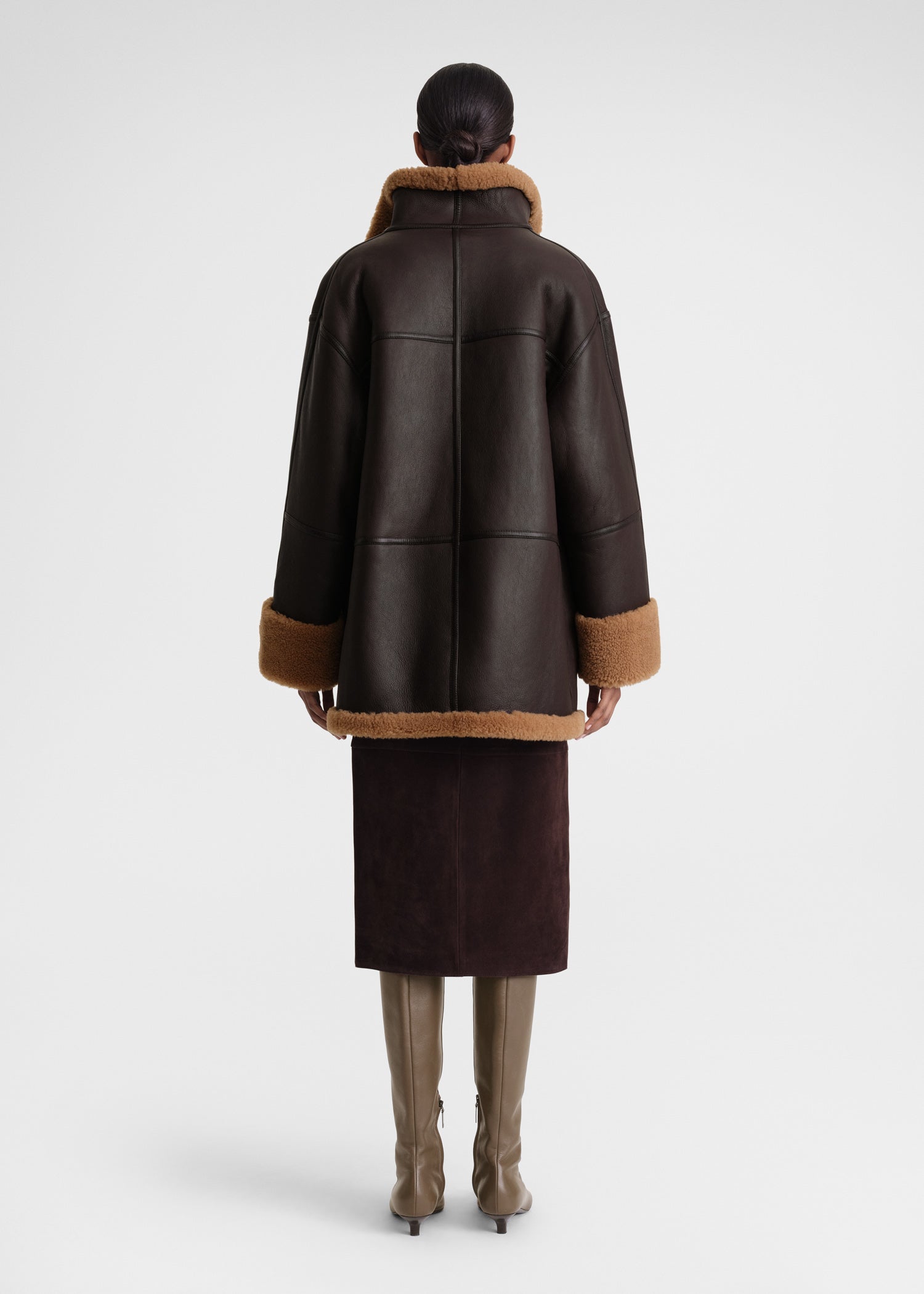 Shearling coat australia 2025