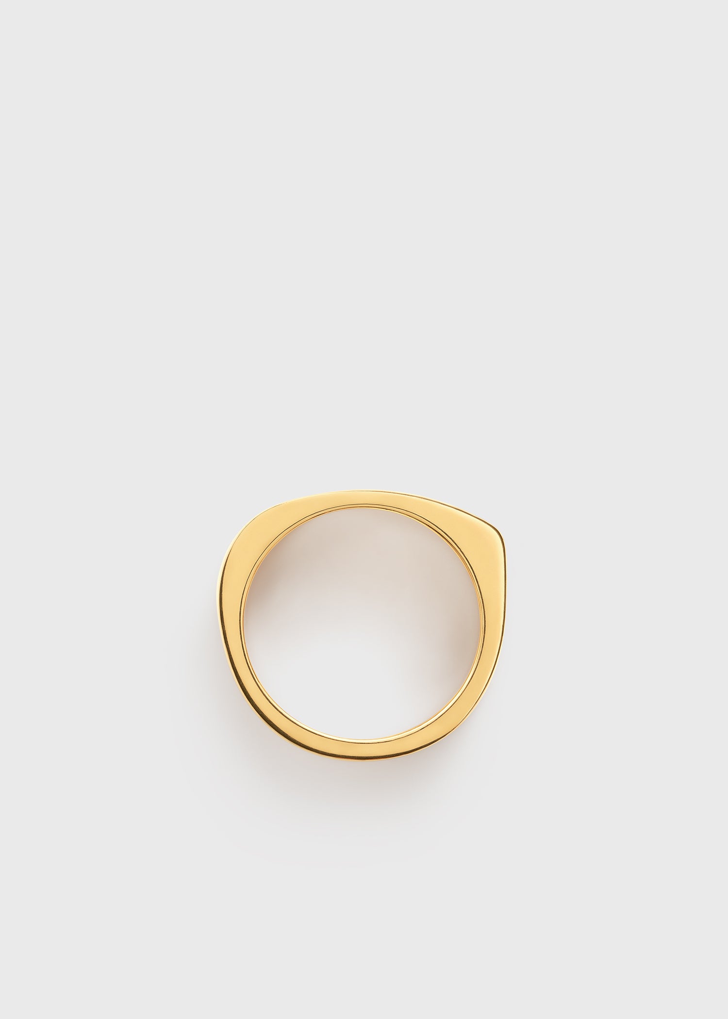 Signature ring gold