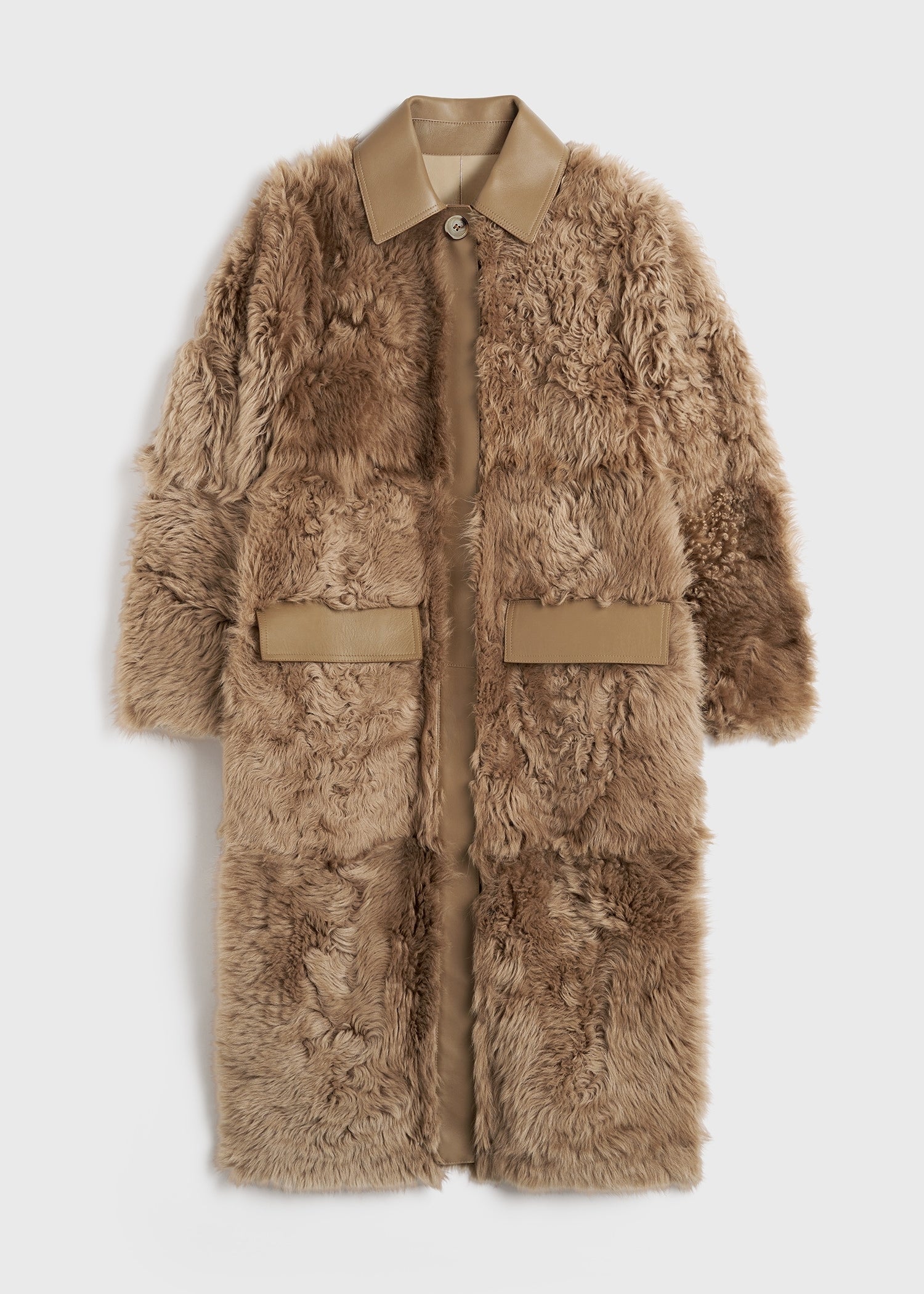 Shearling coats 2018 top