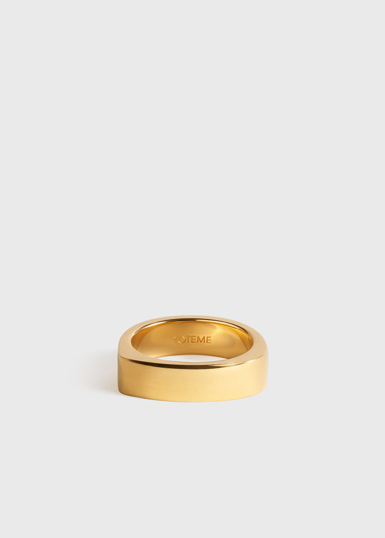 Signature ring gold