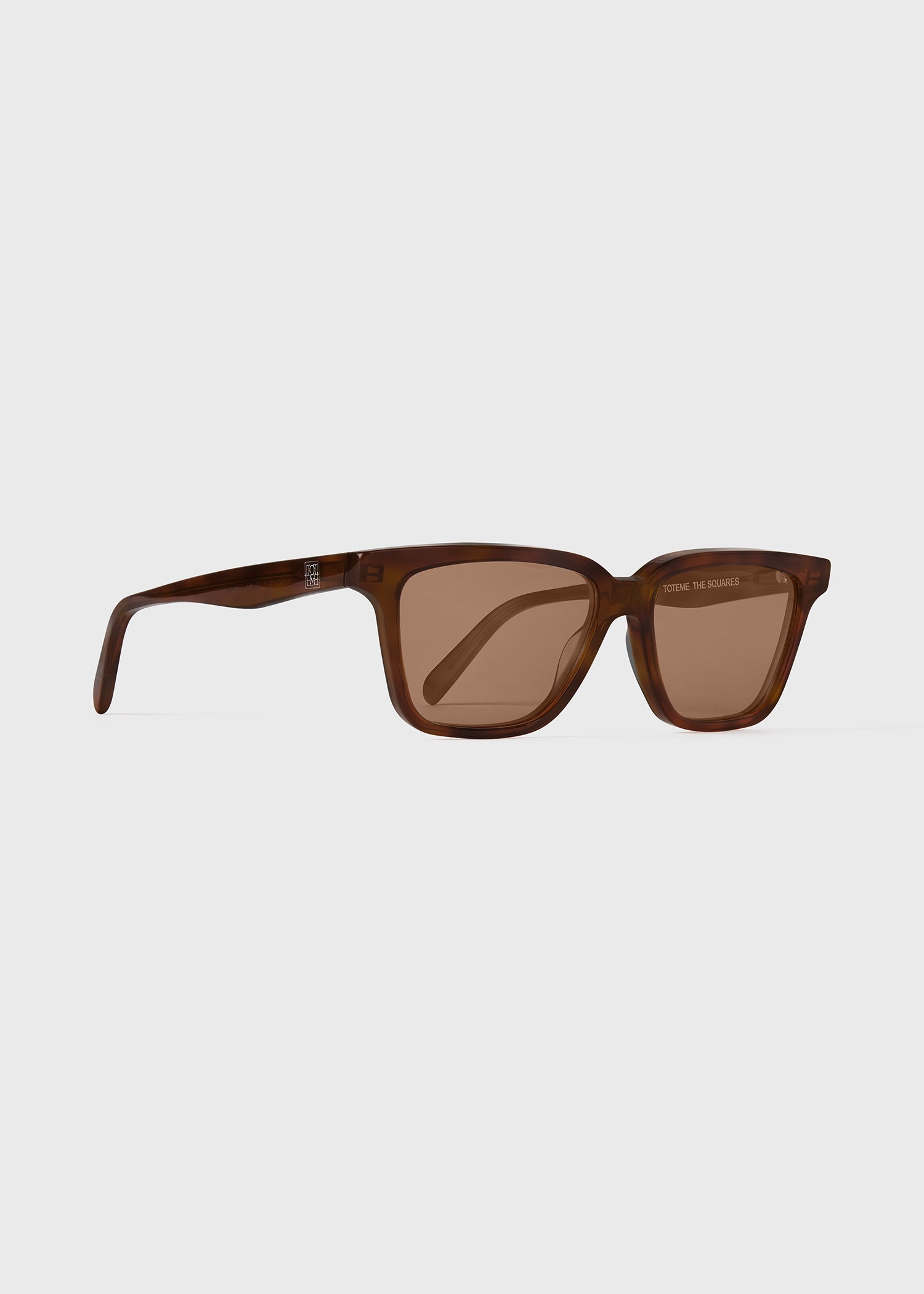 Square sunglasses umber