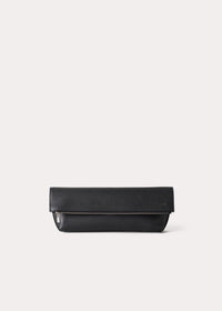 Small leather pouch black